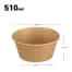 510ml 130 round paper bowl