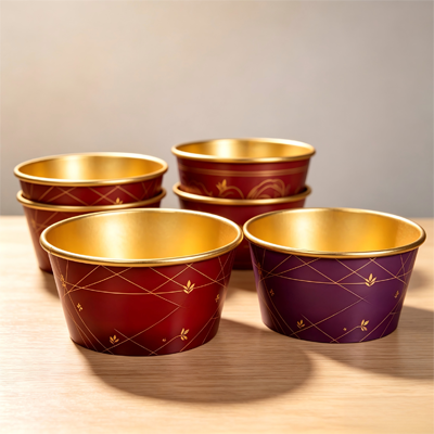 Features Of Gold Foil Paper bowl
