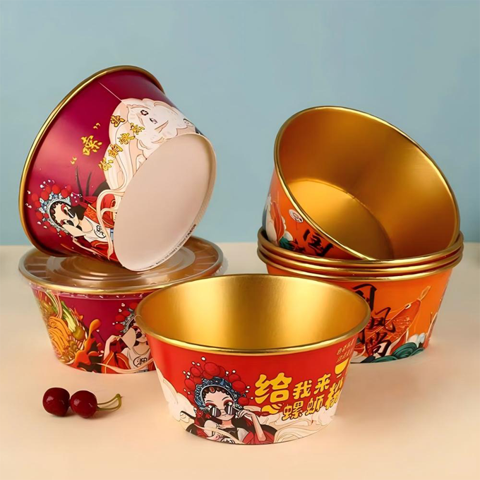 Why Choose Our Gold Foil Paper Food Containers