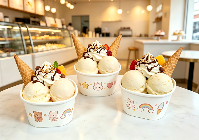 Advantages Of Packaging In Desserts & Ice Cream Industry