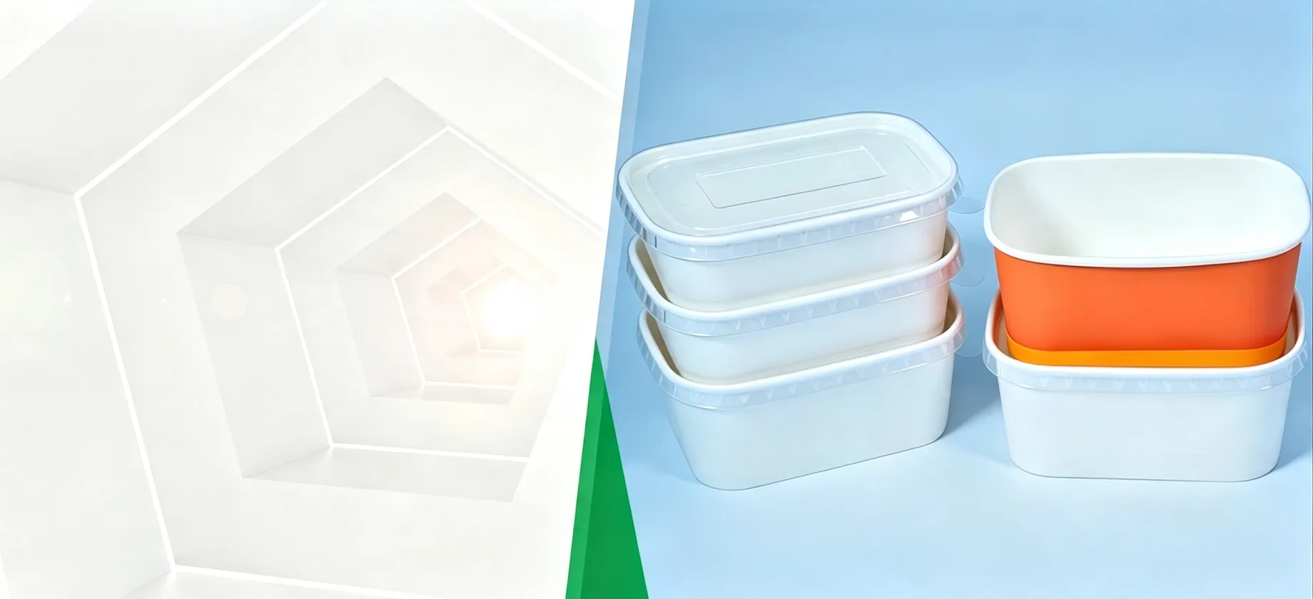 Types of White Paper Food Containers