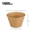 1600ml 180 round paper bowl