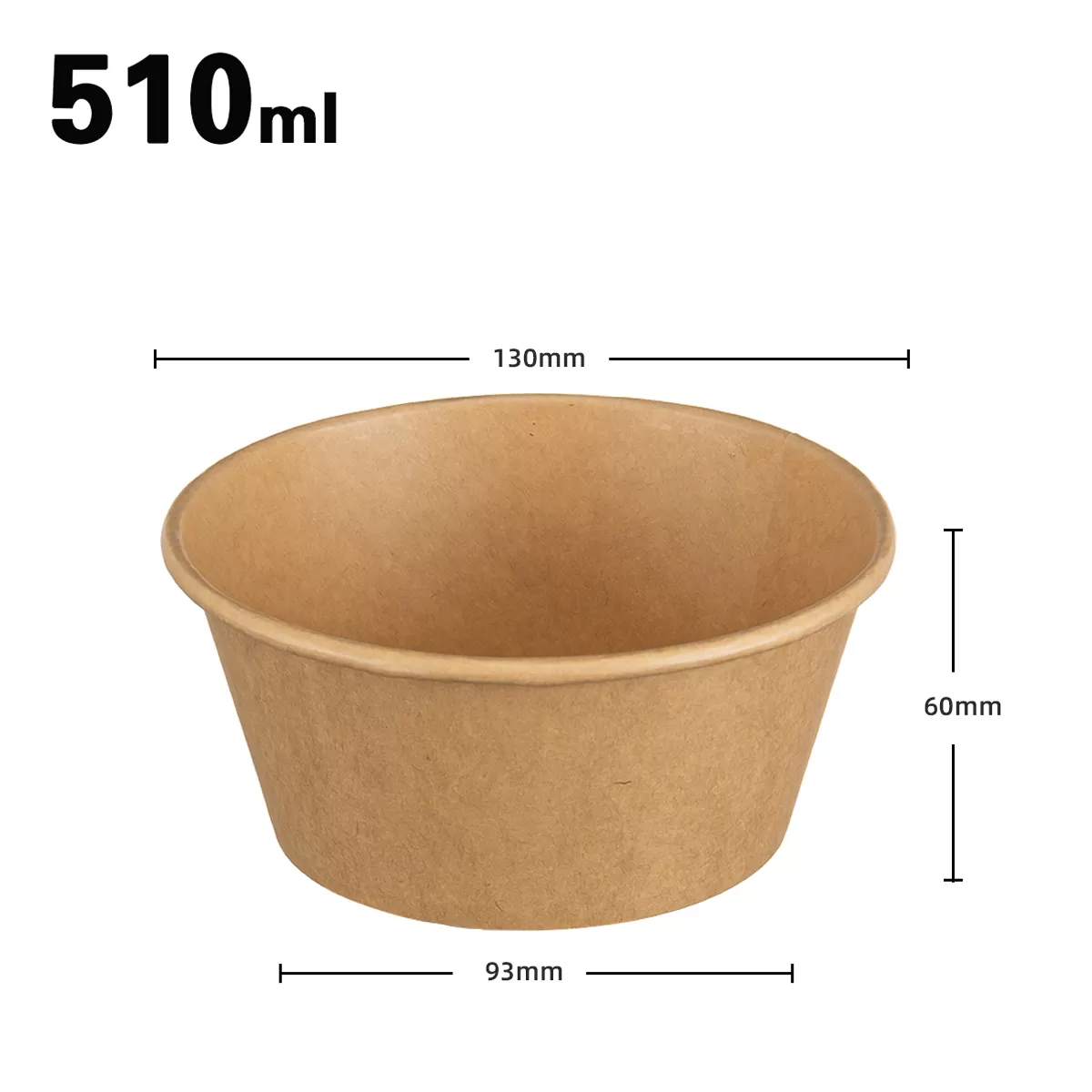 510ml-130 Disposable Soup Bowl