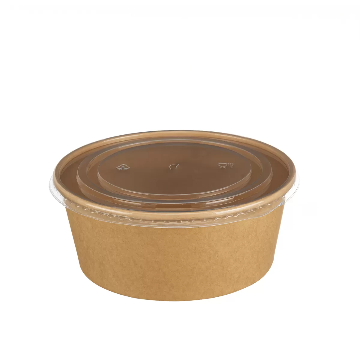basin shaped paper bowl