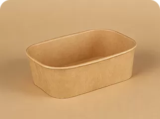 Rectangle Paper Bowl