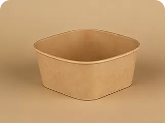 Square Paper Bowl